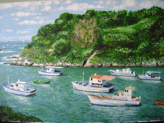 Marina 1 Acrylic Canvas Landscaping