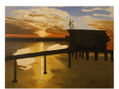 Amanecer frente al Nautico