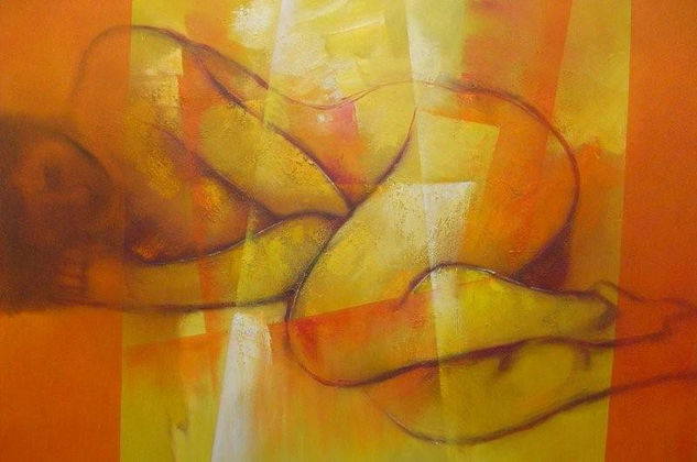 FETAL Oil Canvas Nude Paintings