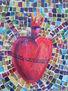 Corazon y mosaico.