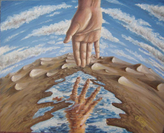 Sumergido en una profundidad de distorsiones (Toma mi mano)