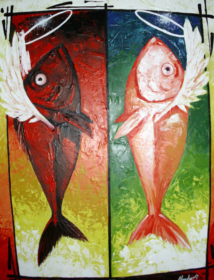 Todos los peces van...