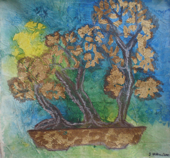 Bonsai III Acrylic Canvas Landscaping