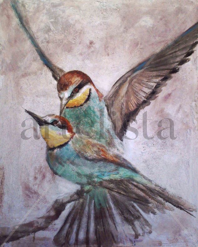 animals erotic and love, abejarruco