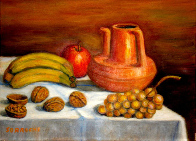 Bodegón 5 Oil Canvas Still Life Paintings