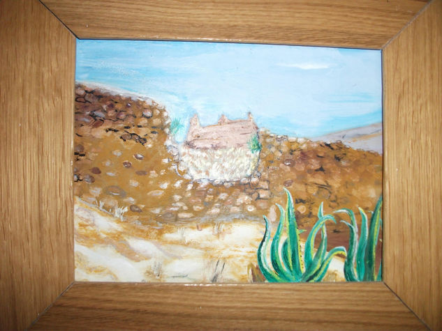 CASTILLO DE CALASPARRA Oil Card Landscaping