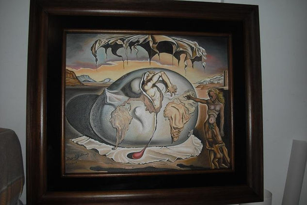 Nacimiento de Dalí Oil Canvas Landscaping