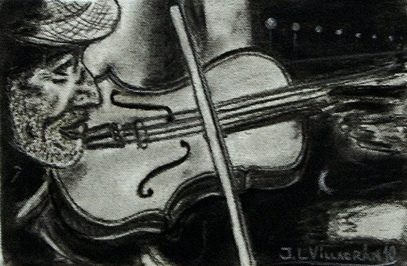 EL Viejo violinista (por un cabeza)