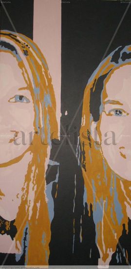 Autorretrato Acrylic Canvas Portrait