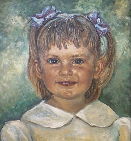 Retrato de Jimena Óleo Lienzo Retrato