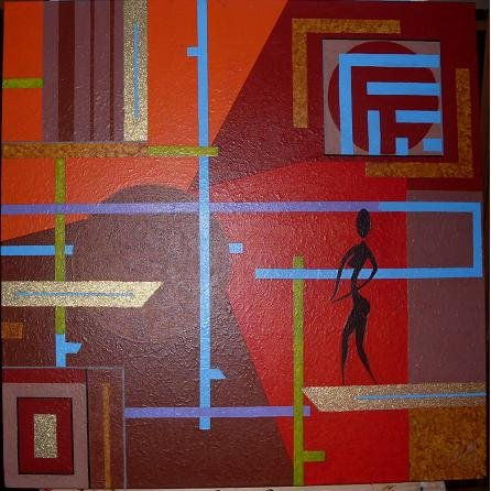 Laberinto 1 Acrylic Canvas Others