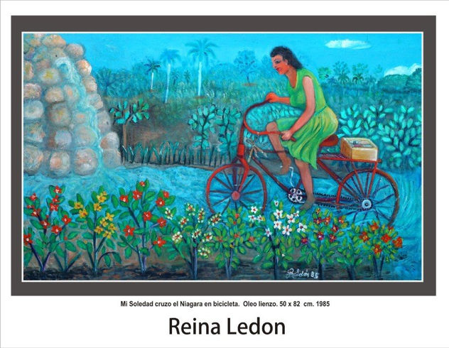 Mi soledad cruzo el Niagara en bicicleta