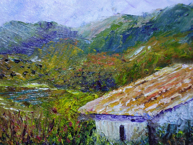 EL  ALMACEN DE LA LABRANZA. Oil Canvas Landscaping