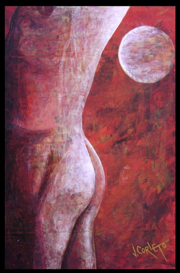 AH-KIN Acrylic Panel Nude Paintings