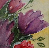 Flores v ioleta.