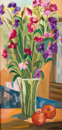 LA SUAVIDAD DE LAS FLORES Oil Canvas