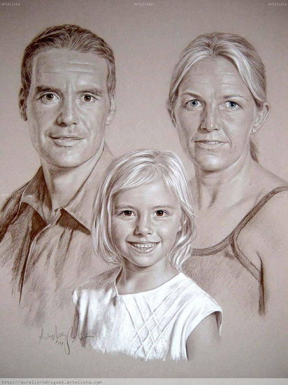 Familia Johnston Otros Papel Retrato