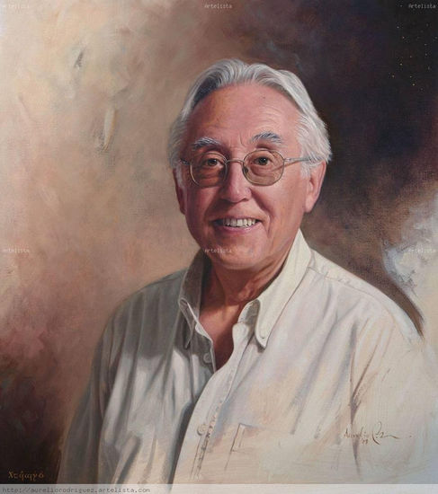 Graham Hawker Oil Canvas Portrait