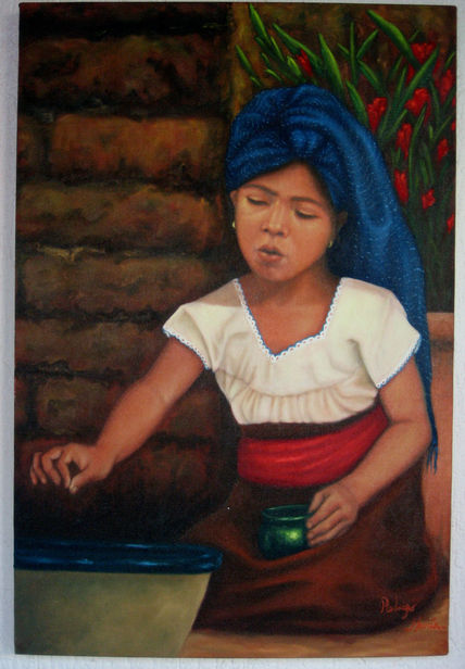 Niña oaxaqueña