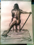 mujer desnuda