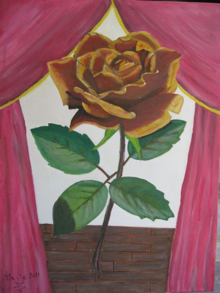 La rosa hace su show