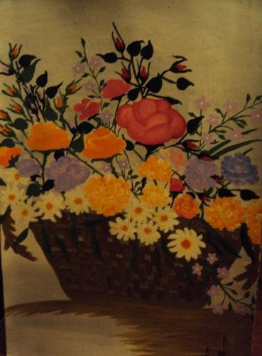 Canasta floral