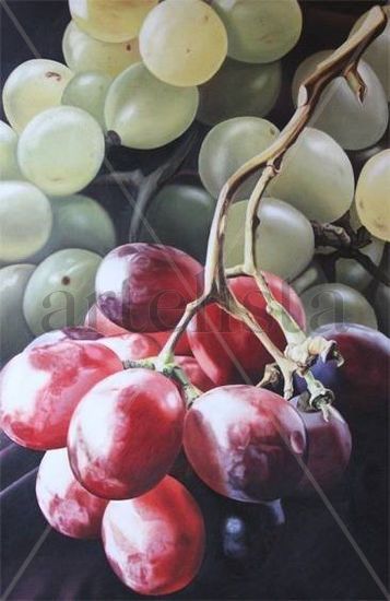 20. UVAS Oil Canvas Still Life Paintings