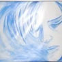 ritratto blu