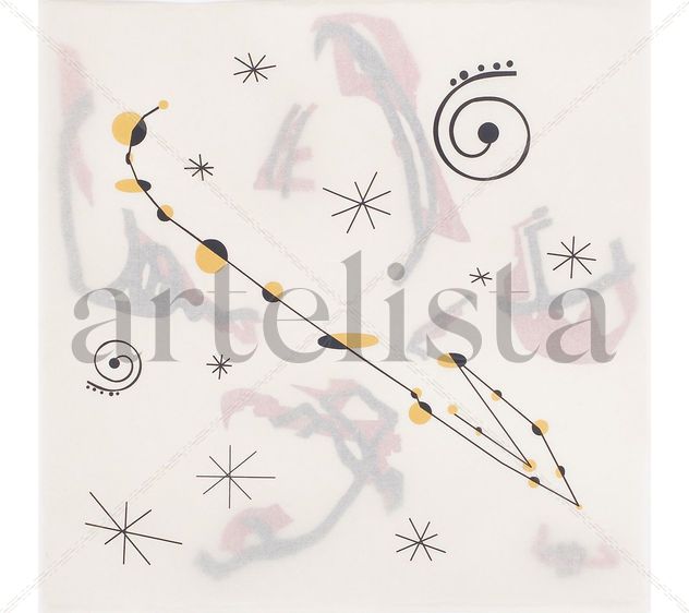 Constellazione brunitoio (tributo a Joan Miró y la obra gráfica)