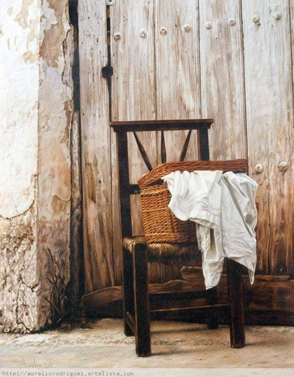 Silla y cesta