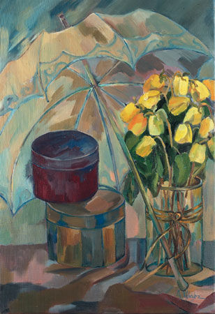 PARASOL Oil Canvas