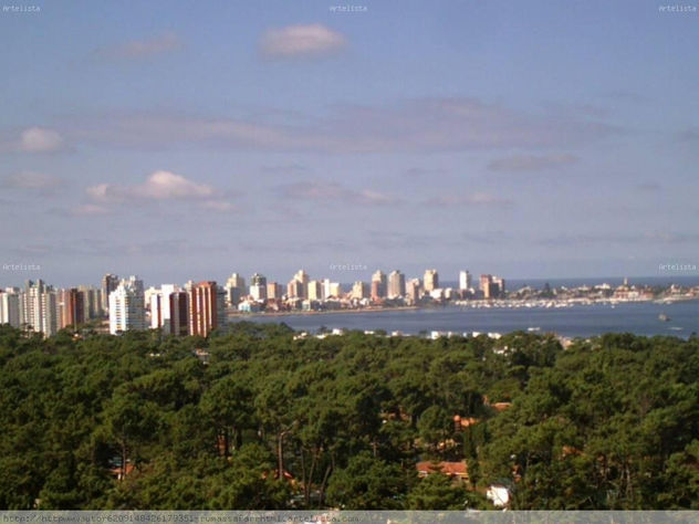 DESDE MI  VENTANA,PENINSULA DE PUNTA  DEL  ESTE YPUERTO