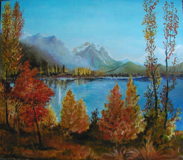 Lengas en Otoño Oil Panel