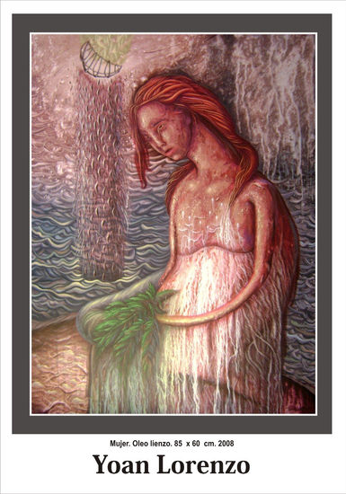 Mujer Oil Canvas Figure Painting