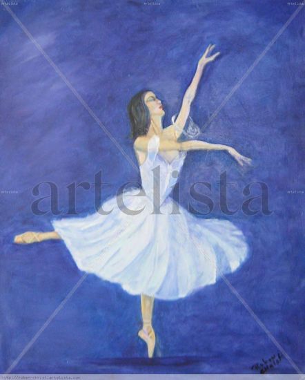 Bailarina Oil Canvas Landscaping