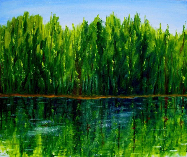 reflejos Oil Canvas Landscaping