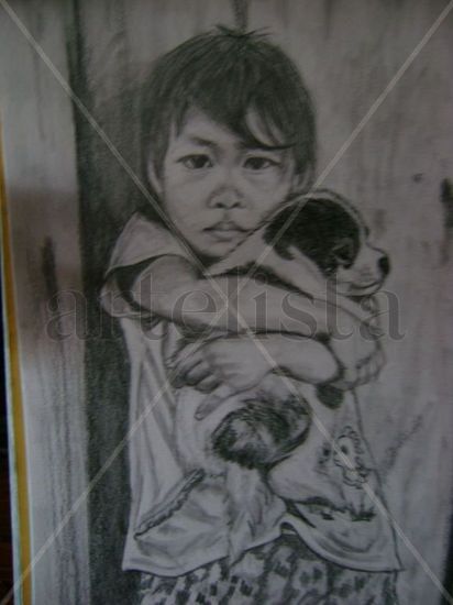 la amistad Charcoal