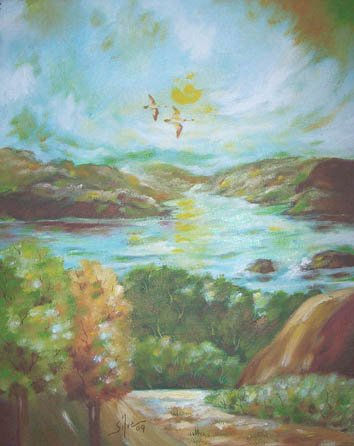 Paisaje del sol...
