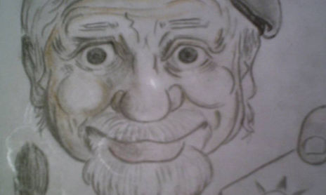 autoretratos y caricaturas