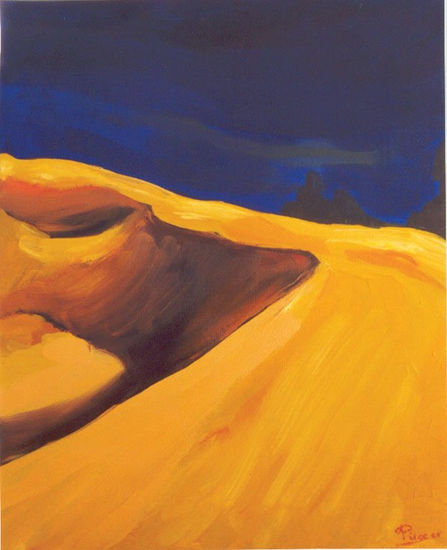 Desert II Oil Canvas Landscaping