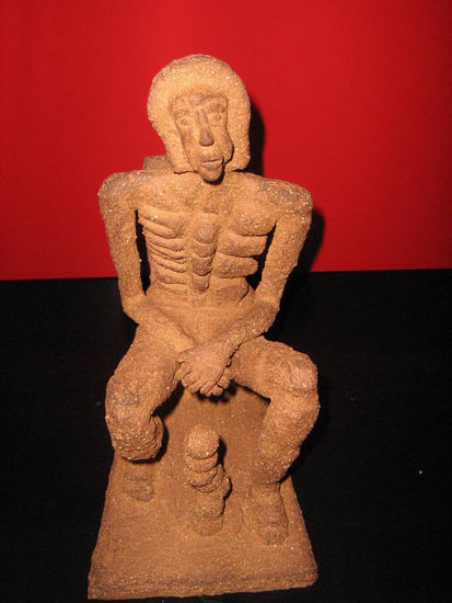 Jefe tribal Pottery Figurative