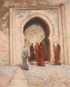 En la mezquita