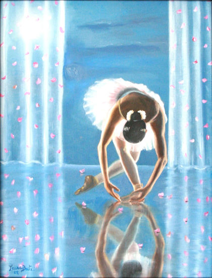 bailarina Oil Canvas Landscaping