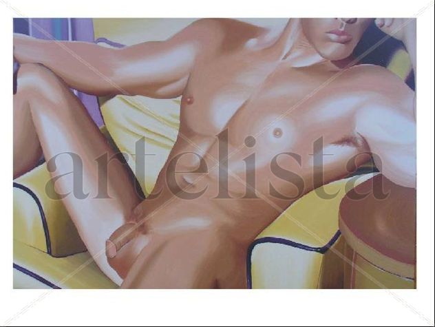 DESNUDO EN EL SILLÓN