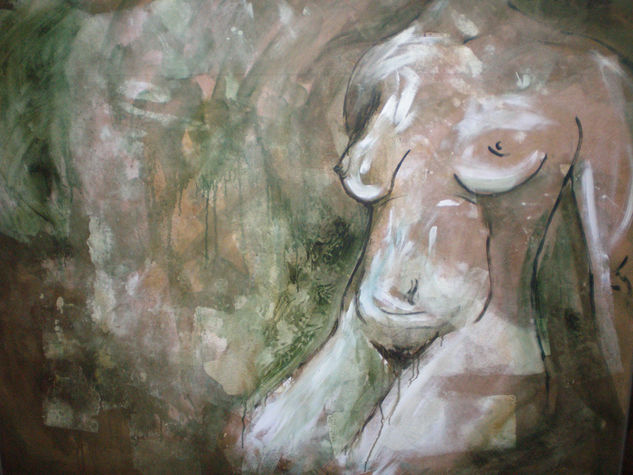 SIN TITULO Oil Panel Nude Paintings