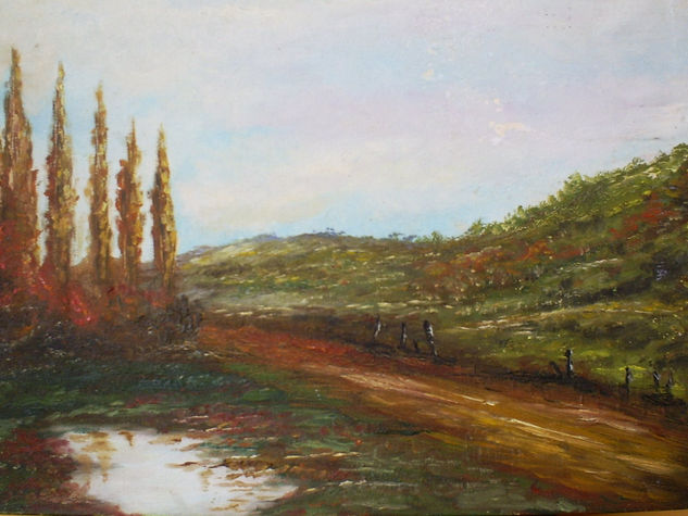 "Reflejos" Oil Canvas Landscaping