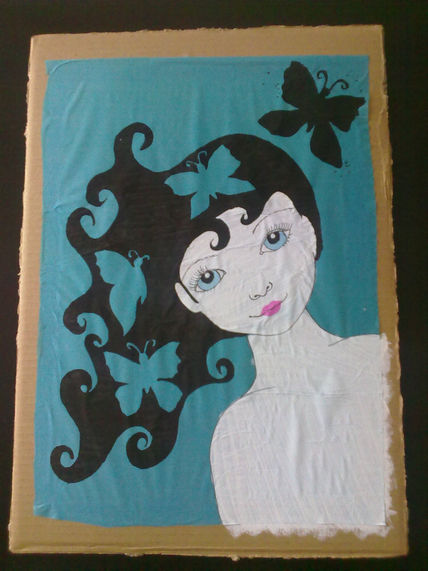 Butterfly's  girl