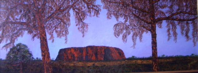 Ayers Rock Óleo Lienzo Paisaje