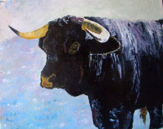 Toro Oil Canvas Animals