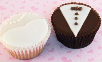CUPCAKES(MAGDALNAS DECORADAS) BODAS 